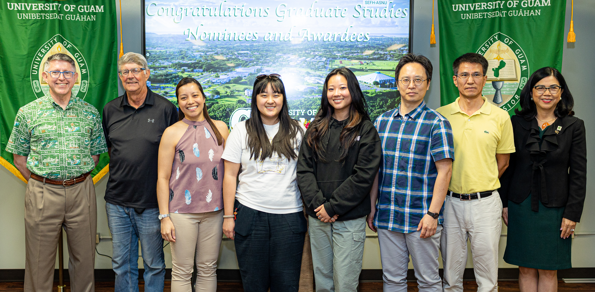 Read more about the article WERI Graduate Students Exemplify UOG Excellence