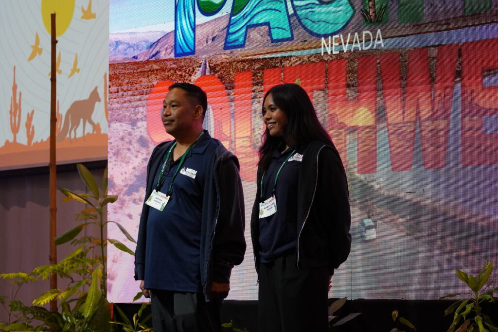 Dr. Nathan Habana and Ms. Mary Clare Snaer.